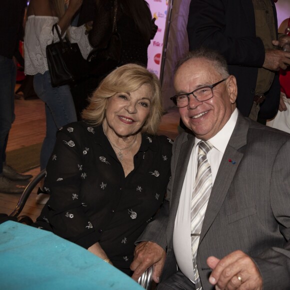 Nicoletta et Michel Geres màire de Croissy Beaubourg - Exclusif - Inauguration de la Fete à Neu-Neu au profit de l'associàtion " Les puits du Désert " à Paris Le 30 août 2019