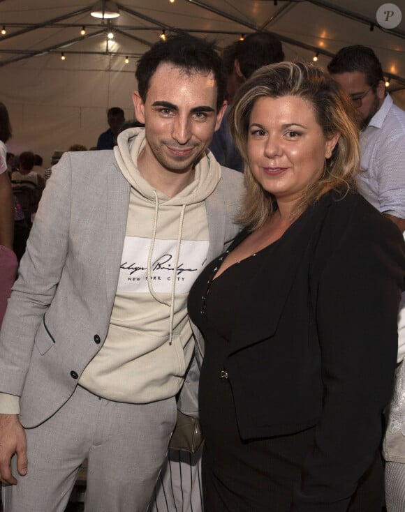 Jordan Deluxe et Cindy Lopes - Exclusif - Inauguration de la Fete à Neu-Neu au profit de l'associàtion " Les puits du Désert " à Paris Le 30 août 2019 @ Bestimage