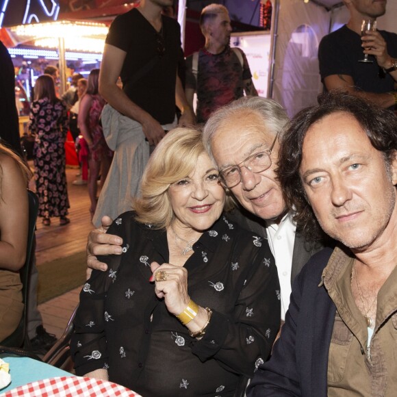 Nicoletta, Michel Chevalet et Jean Christophe Molinier - Exclusif - Inauguration de la Fete à Neu-Neu au profit de l'associàtion " Les puits du Désert " à Paris Le 30 août 2019 @ Bestimage