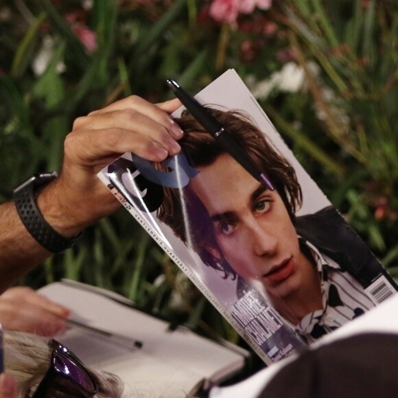 Timothée Chalamet - Tapis rouge du film "The King" lors du 76ème festival international du film de Venise, la Mostra, le 2 septembre 2019.