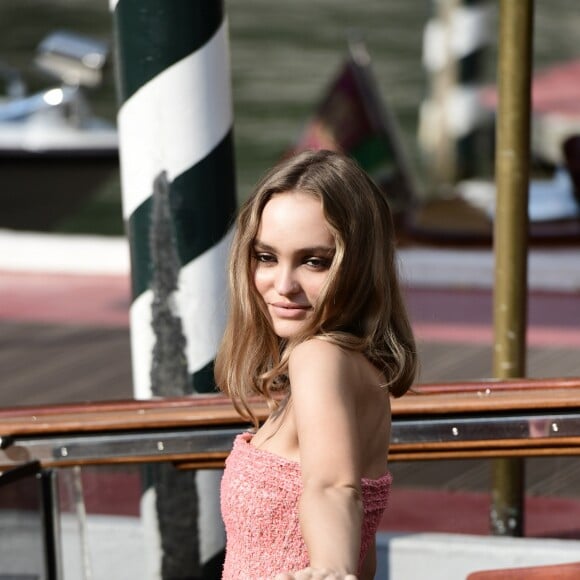 Lily-Rose Depp - Les célébrités arrivent au Lido lors de la 76ème édition du festival du film de Venise, La Mostra, le 2 septembre 2019.