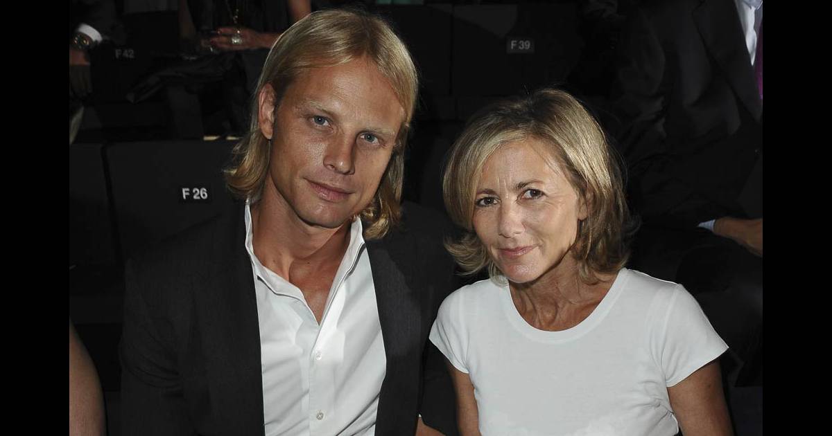 Nouveau Compagnon Claire Borotra Compagnon 2018 Claire Chazal et son compagnon Arnaud Lemaire au défilé Giorgio Armani