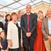 Le prince William, duc de Cambridge, visite le centre social des pompiers Harcombe House à Chudleigh dans le Devon le 9 septembre 2019.