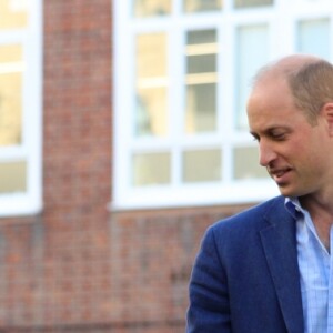 Le prince William, duc de Cambridge, et Catherine (Kate) Middleton, duchesse de Cambridge, accompagnent le prince George et la princesse Charlotte pour leur rentrée scolaire à l'école Thomas's Battersea à Londres, Royaume Uni, le 5 septembre 2019.