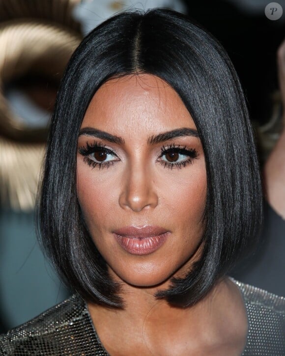 Kim Kardashian au défilé Prêt à porter Serena Williams Printemps/Eté 2020 lors de la Fashion Week de New York City, New York, Etats-Unis, le 10 septembre 2019.