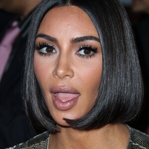 Kim Kardashian au défilé Prêt à porter Serena Williams Printemps/Eté 2020 lors de la Fashion Week de New York City, New York, Etats-Unis, le 10 septembre 2019.