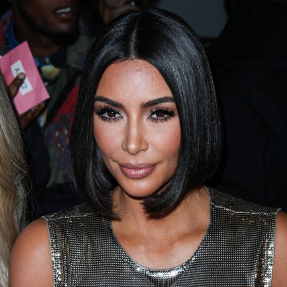 Kim Kardashian au défilé Prêt à porter Serena Williams Printemps/Eté 2020 lors de la Fashion Week de New York City, New York, Etats-Unis, le 10 septembre 2019.