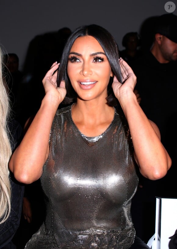 Kim Kardashian au défilé Prêt à porter Serena Williams Printemps/Eté 2020 lors de la Fashion Week de New York City, New York, Etats-Unis, le 10 septembre 2019. © Sonia Moskowitz/Globe Photos/Zuma Press/Bestimage