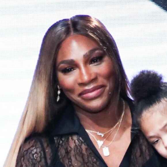 Serena Williams, Alexis Olympia Ohanian Jr. au défilé Prêt à porter Serena Williams Printemps/Eté 2020 lors de la Fashion Week de New York City, New York, Etats-Unis, le 10 septembre 2019.