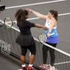 Serena Williams et Marion Bartoli - Le retour de Marion Bartoli lors du mini-tournoi d'exhibition Tie Break Tens au Madison Square Garden à New York City, New York, Etats-Unis, le 5 march, 2018.