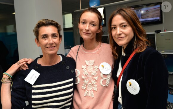 Mademoiselle Agnès, Audrey Marnay, Keren Ann à l'opération Charity Day chez Aurel BCG partners à Paris le 11 septembre 2019. © Veeren / Bestimage