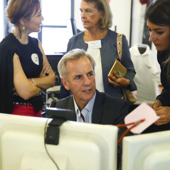 Bernard de la Villardiere à l'opération Charity Day chez Aurel BCG partners à Paris le 11 septembre 2019. © Gwendoline Le Goff / Panoramic / Bestimage
