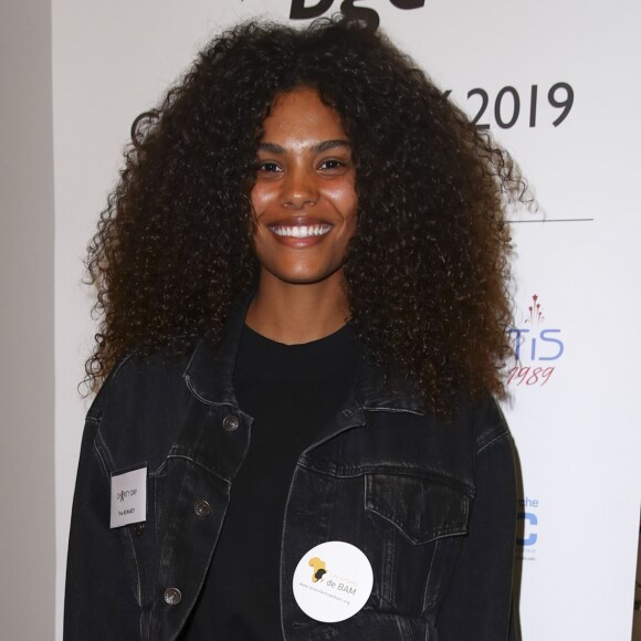 Tina Kunakey à l'opération Charity Day chez Aurel BCG partners à Paris le 11 septembre 2019. © Gwendoline Le Goff / Panoramic / Bestimage