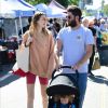 Whitney Port, son mari Tim Rosenman et leur fils Sonny sont allés faire des courses au Farmer's Market à Studio City. Le 21 juillet 2019