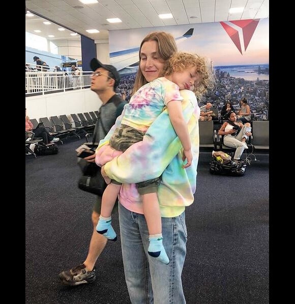 Whitney Port et son fils Sonny. Juillet 2019.