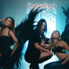 Ariana Grande, Miley Cyrus et Lana Del Rey dans le clip de "Don't Call Me Angel", bande originale du film Charlie's Angels, le 13 septembre 2019.