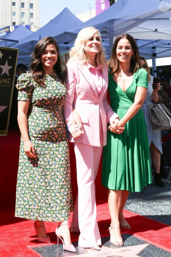 Judith Light, America Ferrera, Ana Ortiz - Judith Light inaugure son étoile sur le "Walk of Fame" de Los Angeles, le 12 septembre 2019.