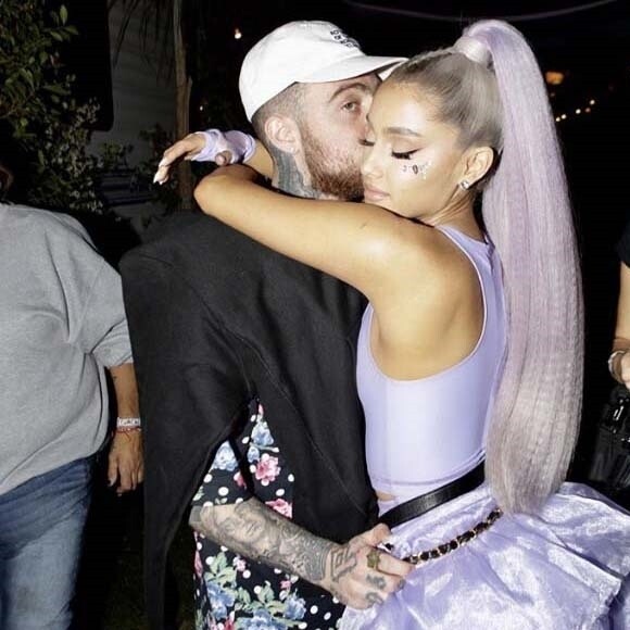Mac Miller et Ariana Grande en 2018