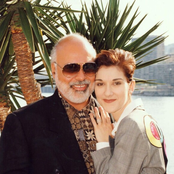 
Céline Dion et René Angelil à Monte-Carlo en 1995. 