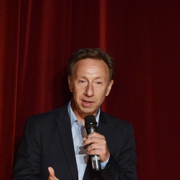 Stéphane Bern - Le chanteur Soprano inaugure sa statue de cire au Musée Grévin à Paris, France, le 19 septembre 2019. © Giancarlo Gorassini/Bestimage
