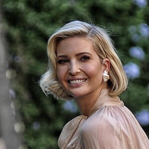 Ivanka Trump - Mariage de la styliste Misha Nonoo avec Michael Hess à la Villa Aurelia à Rome, le 20 septembre 2019.