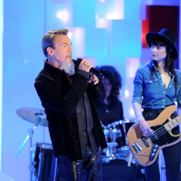 Exclusif - Florent Pagny - Enregistrement de l'émission "Vivement Dimanche" présentée par M.Drucker et diffusée le 23 juin 2019 sur France 2. Le 3 juin 2019 © Guillaume Gaffiot / Bestimage