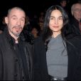 Florent Pagny et sa femme Azucena - Soirée pour le Festival international du cinéma latino américain à Paris le 6 décembre 2006.
