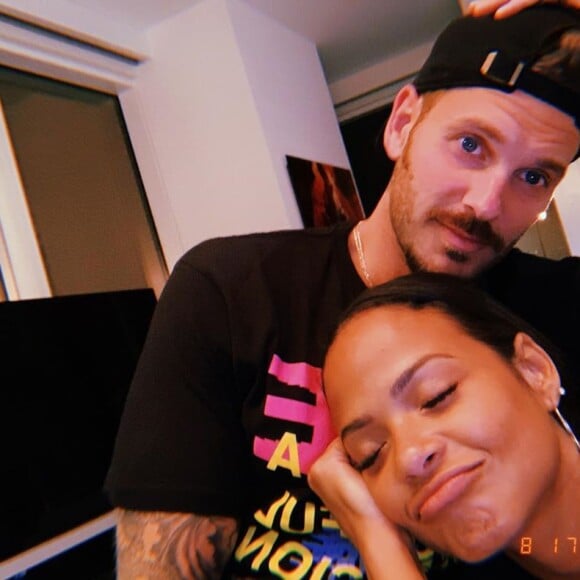 Christina Milian prend la pose avec M Pokora sur Instagram.