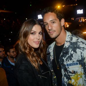 Iris Mittenaere et son compagnon Diego - Front Raw - Etam Live Show 2019 au Stade Roland Garros à Paris le 24 septembre 2019. © Cyril Moreau / Veeren / Bestimage