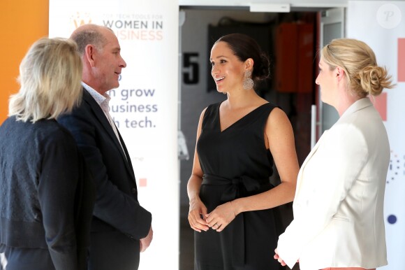 Meghan Markle, duchesse de Sussex, participe à un événement organisé à Woodstock Exchange, pour les femmes fondatrices/entrepreneurs sociaux, à Cape Town, Afrique du Sud. Le 25 septembre 2019