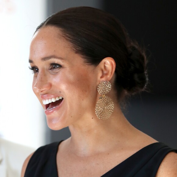 Meghan Markle, duchesse de Sussex, participe à un événement organisé à Woodstock Exchange, pour les femmes fondatrices/entrepreneurs sociaux, à Cape Town, Afrique du Sud. Le 25 septembre 2019