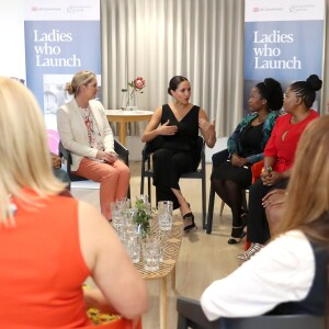Meghan Markle, duchesse de Sussex, participe à un événement organisé à Woodstock Exchange, pour les femmes fondatrices/entrepreneurs sociaux, à Cape Town, Afrique du Sud. Le 25 septembre 2019