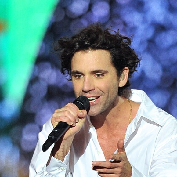 Exclusif - Mika lors de l'enregistrement de l'émission "La Chanson de l'Année 2019" aux Arènes de Nîmes, le 16 mai 2019. L'émission sera diffusée sur TF1 le samedi 15 juin. © Guillaume Gaffiot/Bestimage