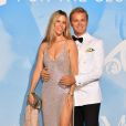 Vivian Sibold et son mari Nico Rosberg assistent au "Monte Carlo Gala for the Global Ocean" sur les terrasses de l'opéra de Monte-Carlo le 26 septembre 2019. © Bruno Bebert / Bestimage