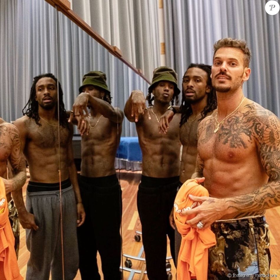 M Pokora A Dévoilé Des Photos Des Répétitions De Sa Tournée Pyramide Tour Sur Instagram Le 5 