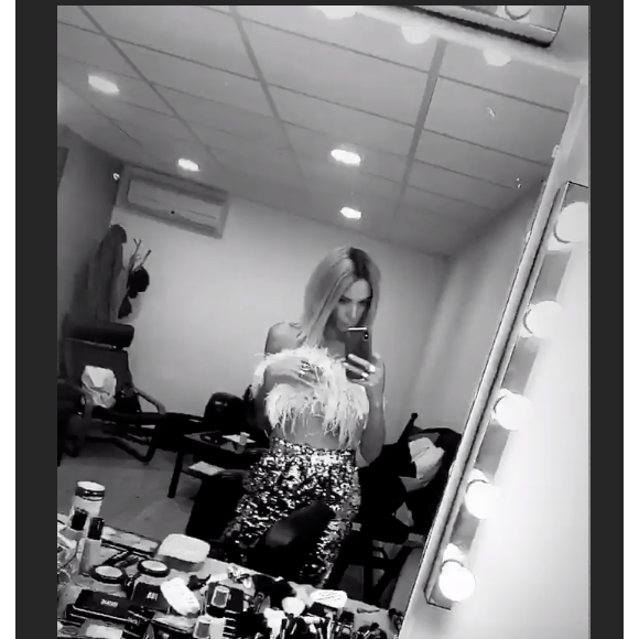 Shy'm lors du prime de l'émission Danse avec les stars du 28 septembre 2019.