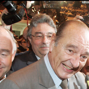Jacques Chirac au salon de l'agriculture en 2007. 