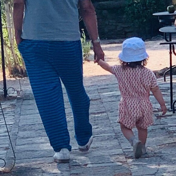 Gérard Darmon et sa fille Léna, sur Instagram.