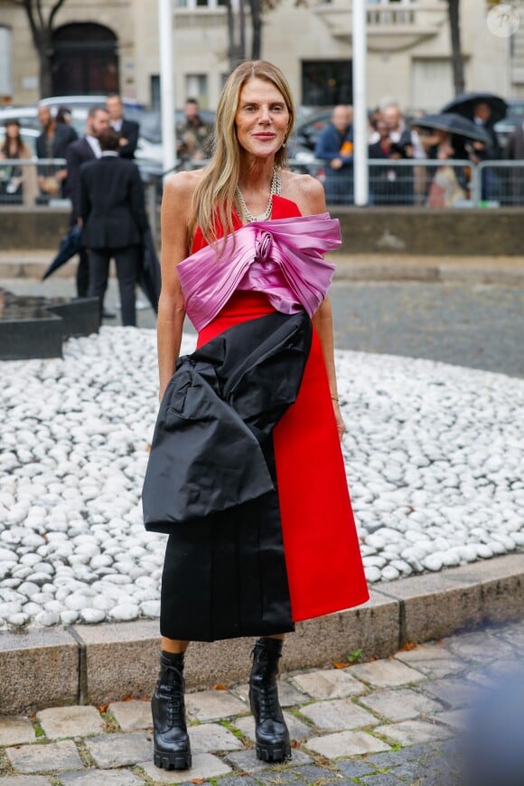 Anna Dello Russo - Arrivées au défilé de mode PAP printemps-été 2020 "Miu Miu à Paris. Le 1er octobre 2019 © Veeren Ramsamy-Christophe Clovis / Bestimage