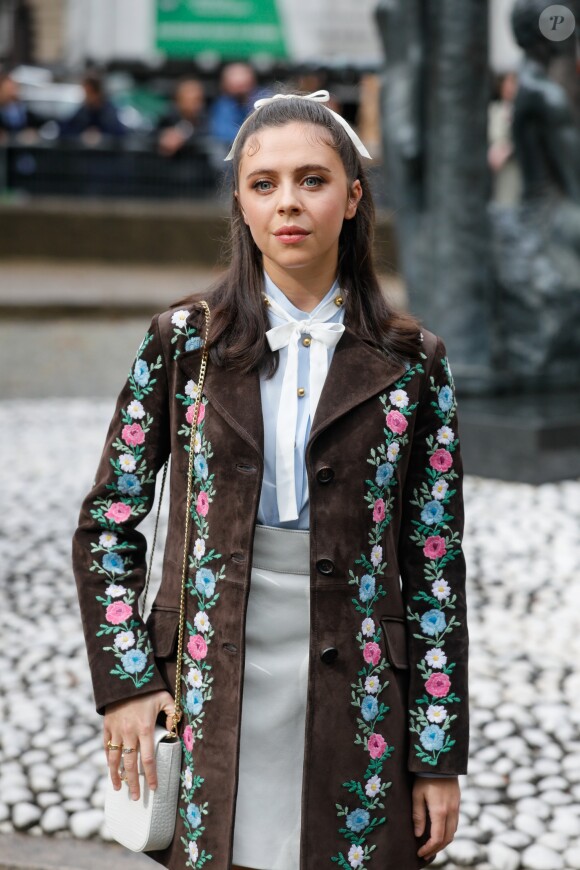 Bel Powley - Arrivées au défilé de mode PAP printemps-été 2020 "Miu Miu à Paris. Le 1er octobre 2019 © Veeren Ramsamy-Christophe Clovis / Bestimage