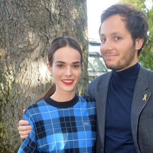 Vianney Bureau (Vianney), sa compagne Catherine Robert - People au défilé Lacoste Collection Prêt-à-Porter Printemps/Eté 2020 lors de la Fashion Week de Paris, le 1er octobre 2019. © Veeren Ramsamy-Christophe Clovis/Bestimage