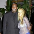  Beyoncé et son père Mathew à la soirée Sony Grammy Party, à Los Angeles, le 28 février 2002. 
  