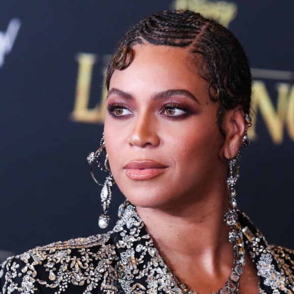 Beyoncé à la première mondiale du film "Le Roi lion" au cinéma Dolby à Hollywood le 9 juillet 2019.
