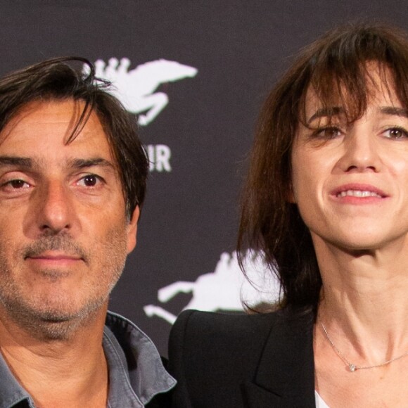 Yvan Attal et Charlotte Gainsbourg lors du photocall de " Mon chien stupide " pour la 34e édition du FIFF - Festival International du Film Francophone de Namur. Belgique, Namur, le 1er octobre 2019.