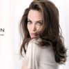 Angelina Jolie pose pour la nouvelle campagne de Guerlain pour le parfum intense "Mon Guerlain".