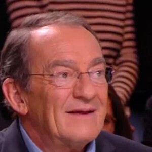 Jean-Pierre Pernaut, présentateur du JT de 13h sur TF1, invité de Yann Barthès dans "Quotidien" (TMC) le 20 février 2018.