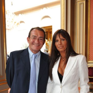Jean-Pierre Pernaut et Nathalie Marquay en juin 2008.