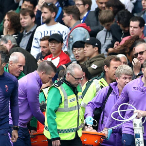 Hugo Lloris s'est blessé lors du match Brighton-Tottenham le 5 octobre 2019.