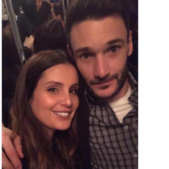 Hugo Lloris et sa femme Marine (ici : photo Instagram publiée le 20 février 2019 pour leurs 14 ans d'amour) ont accueilli le 20 septembre 2019 leur troisième enfant et leur premier garçon, Léandro.