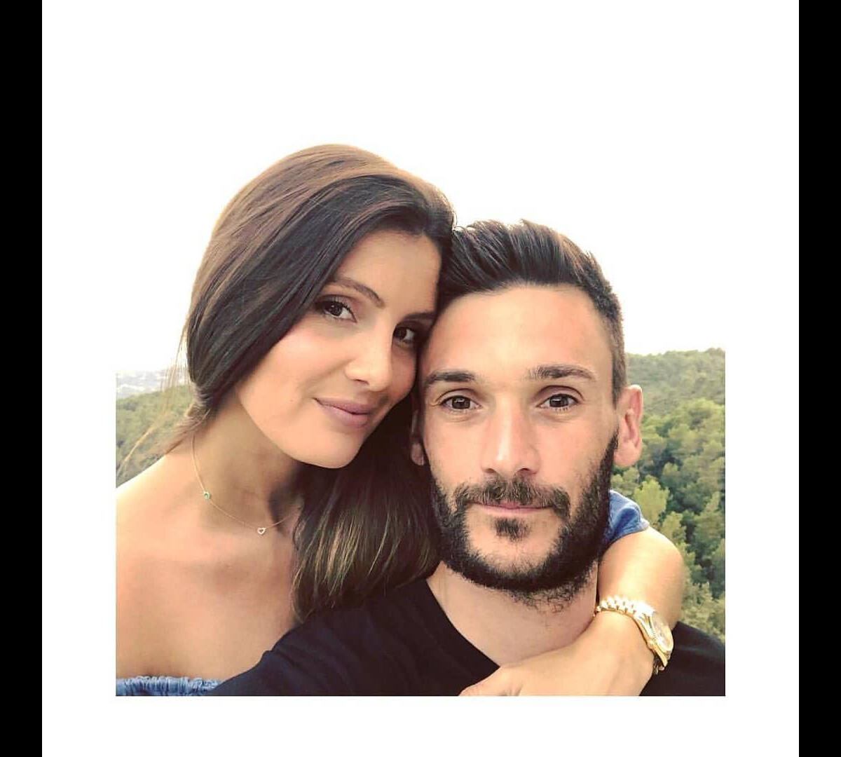 Who is Hugo Lloris wife Marine Lloris and how many children do